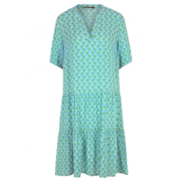 Sommerkleid mit 3/4 Arm Betty Barclay Blau/Grün 