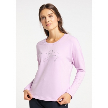Sweatshirt LENE JOY sportswear Pink orchid 