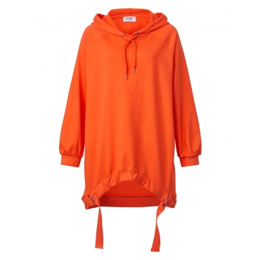 Sweatshirt mit Kapuze Angel of Style Orange 