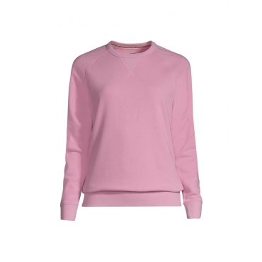 Sweatshirt mit Rundhalsausschnitt Lands´ End Pink 