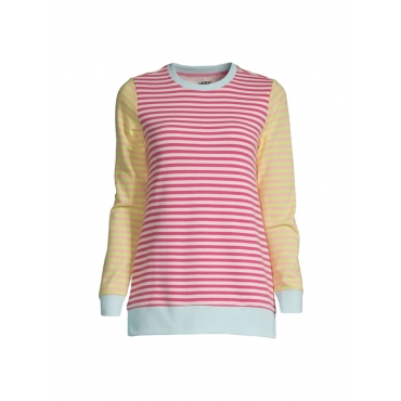 Sweatshirt Serious Sweats Plus Size Lands´ End Pink 