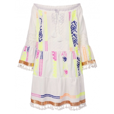 Tunika-Bluse mit tollen farbigen Details Angel of Style Multicolor 