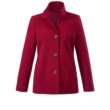 Wolljacke mit Kaschmir rot 