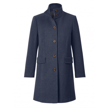 Wollmantel mit Kaschmir EMANUELE VITTORIANO Blau 