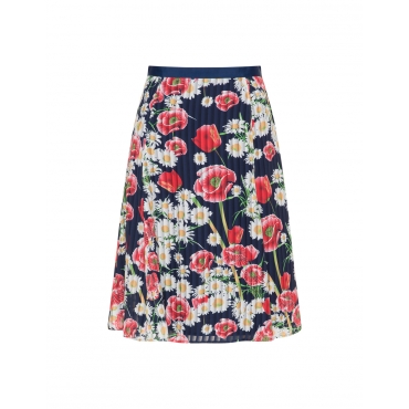 Bedruckter A-Linien-Rock 