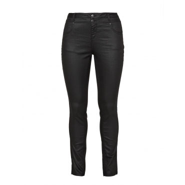Beschichtete Slim Fit Jeans Modell Nille 