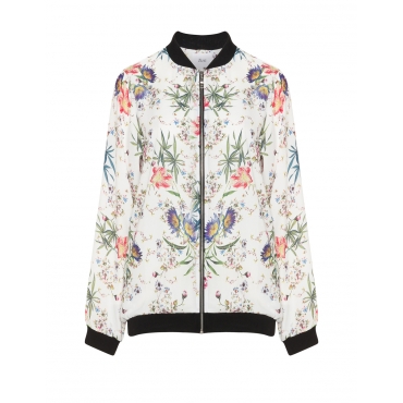 Blouson mit Allover-Print 