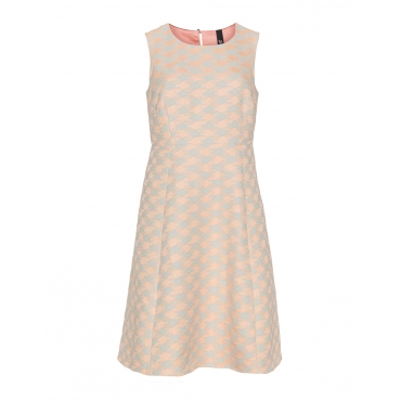 Etuikleid aus Webjacquard 