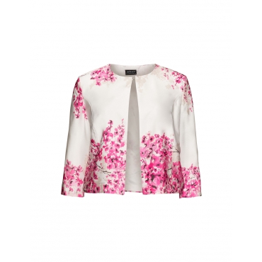 Floral-Print-Jacke - passend zu Kleid 