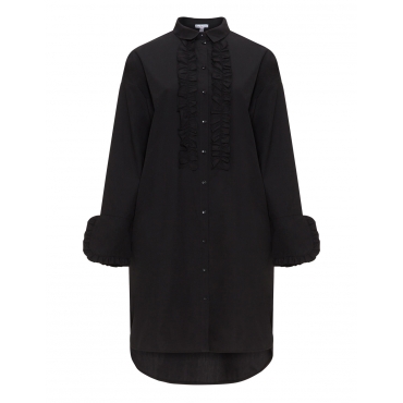 Hemdbluse mit Rüschen 