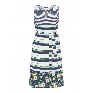 Jersey-Sommerkleid mit Print 