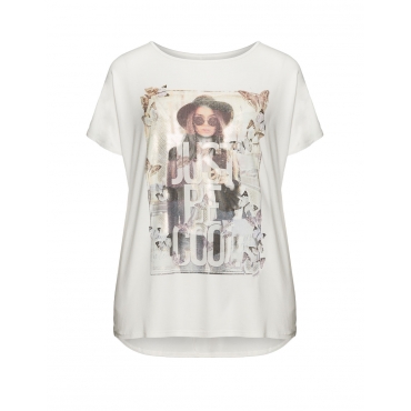 Jerseyshirt mit Front-Print 