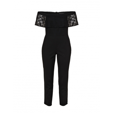 Jumpsuit mit Carmenausschnitt 