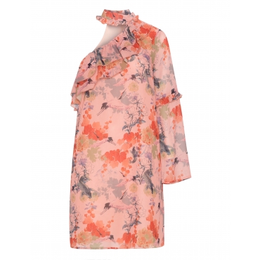 Kleid mit Allover-Print 