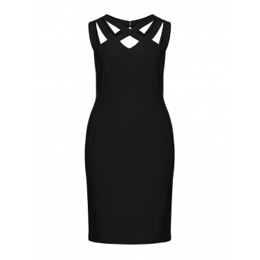 Kleid mit Cut-Out-Optik 