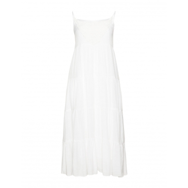 Kleid mit Häkelspitze 