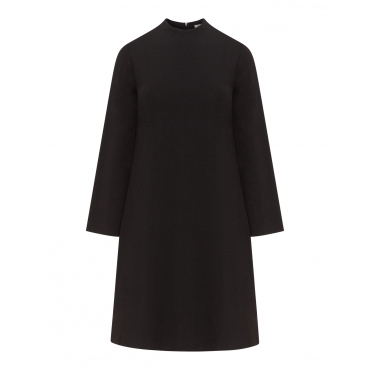 Kleid mit Trompetenärmeln 