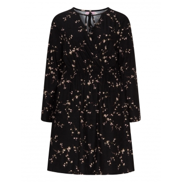 Kleid mit Trompetenärmeln 