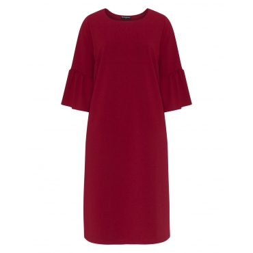 Kleid mit Volants am Ärmel 