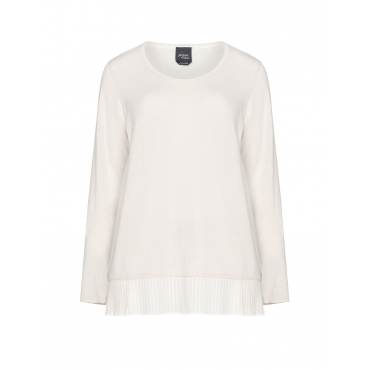 Leichter Pullover mit Kaschmir 