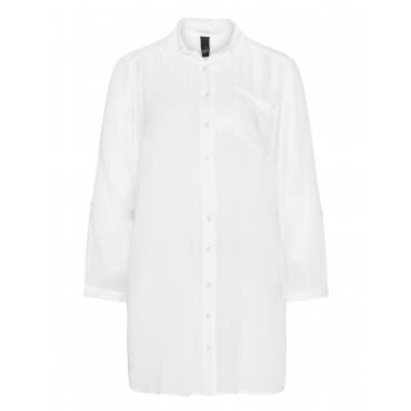 Longbluse aus Viskose 