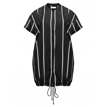 Longbluse mit Tunnelzug 