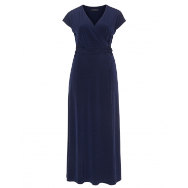 Maxi-Wickelkleid aus Jersey 