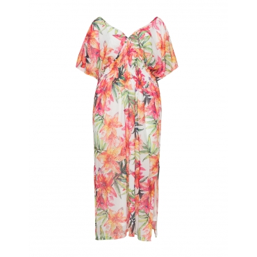 Maxikleid mit Taillenbund 