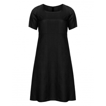 Midi-Kleid mit kurzen Ärmeln 
