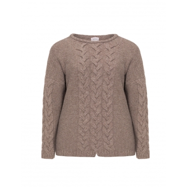 Pullover aus Kaschmir und Merino-Wolle 