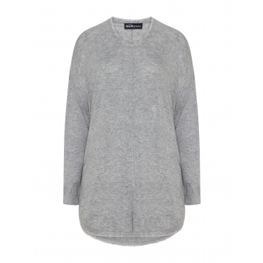 Pullover mit Sternenmotiv aus Steinchen 