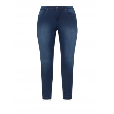 Slim Fit Jeans im Used-Look 