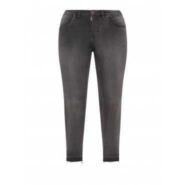 Slim Fit Jeans im Used-Look 
