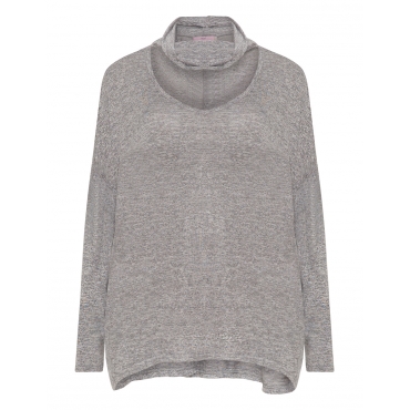 Strickpullover mit V-Ausschnitt 