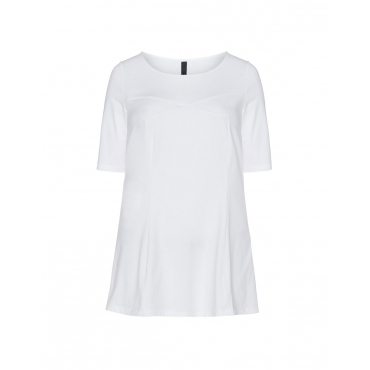 Tailliertes Jersey-Shirt 