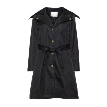 Trenchcoat mit verstellbarem Revers 