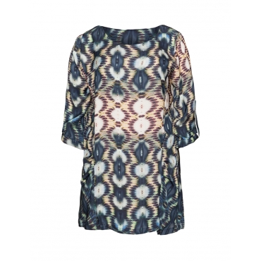 Tunika mit Allover-Print 