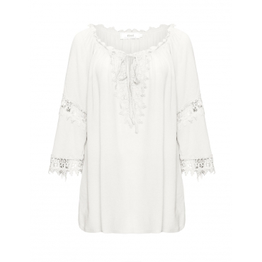 Tunika mit Häkelspitze 
