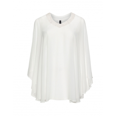 Zweilagige Tunika Sandy mit Pailletten 