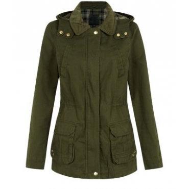 Khaki Lightweight Parka 