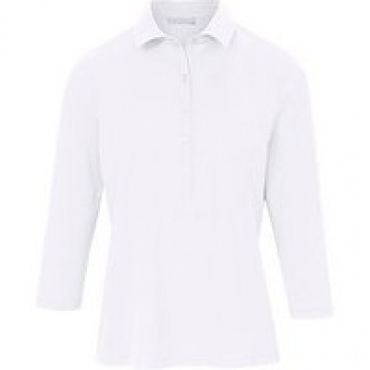 Polo-Shirt 3/4-Arm Efixelle weiss 