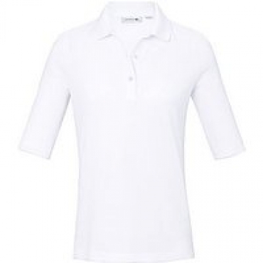 Polo-Shirt langem 1/2-Arm Lacoste weiss 