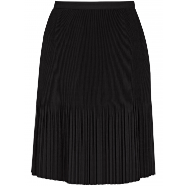 Rock Plissee-Falten Uta Raasch schwarz 