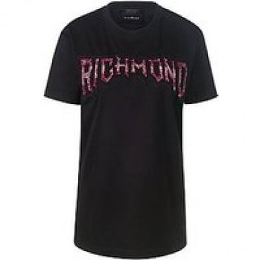 Rundhals-Shirt John Richmond schwarz 