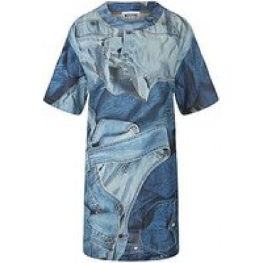 Shirt-Kleid Moschino Jeans blau 
