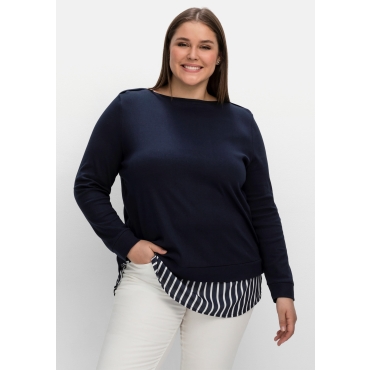 2-in-1-Langarmshirt 