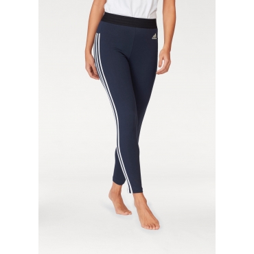 adidas Performance Leggings »ESSENTIALS 3 STRIPES TIGHT«, marine-weiß, Gr.L-XXL 