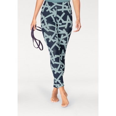 adidas Performance Leggings »ESSENTIALS ALL OVER PRINT TIGHT«, grün, Gr.L-XXL 