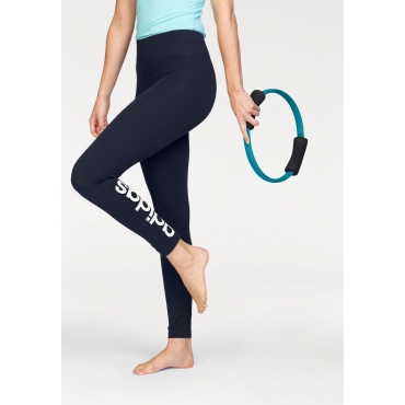 adidas Performance Leggings »ESSENTIALS LINEAR TIGHT«, marine-weiß, Gr.L-XXL 