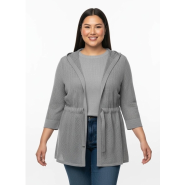 Ajourstrickjacke 